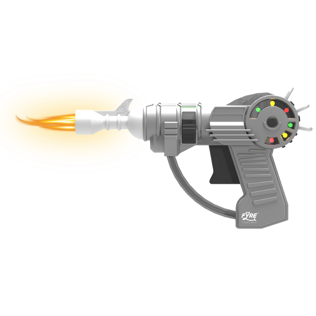 Refillable Raygun Mini Kitchen Torch With Lights + Sound (6-PACK WHOLESALE)