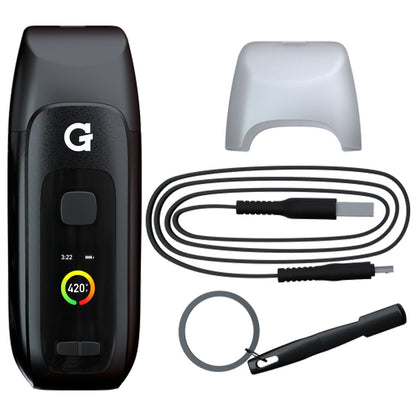 G Pen Dash+ Dry Herb Vaporizer - 1800 mAh / Black - VaporizeUSA