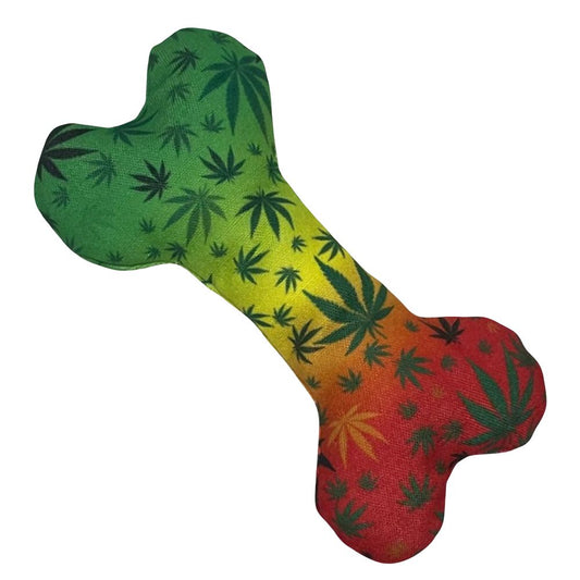 PAW:20 Stoned to the Bone Squeaker Dog Toy - 8"