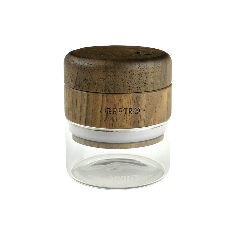 RYOT Solid Wood GR8TR Top w/ Glass Jar - VaporizeUSA
