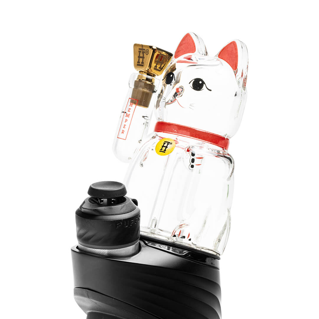 Lucky Money Cat Puffco Peak Top