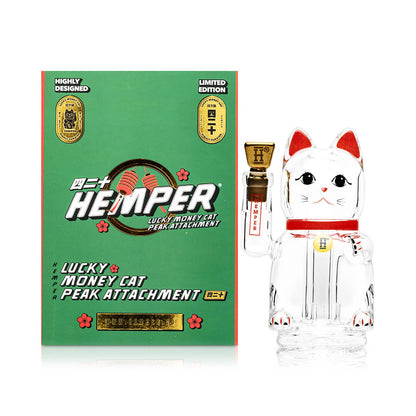 Lucky Money Cat Puffco Peak Top