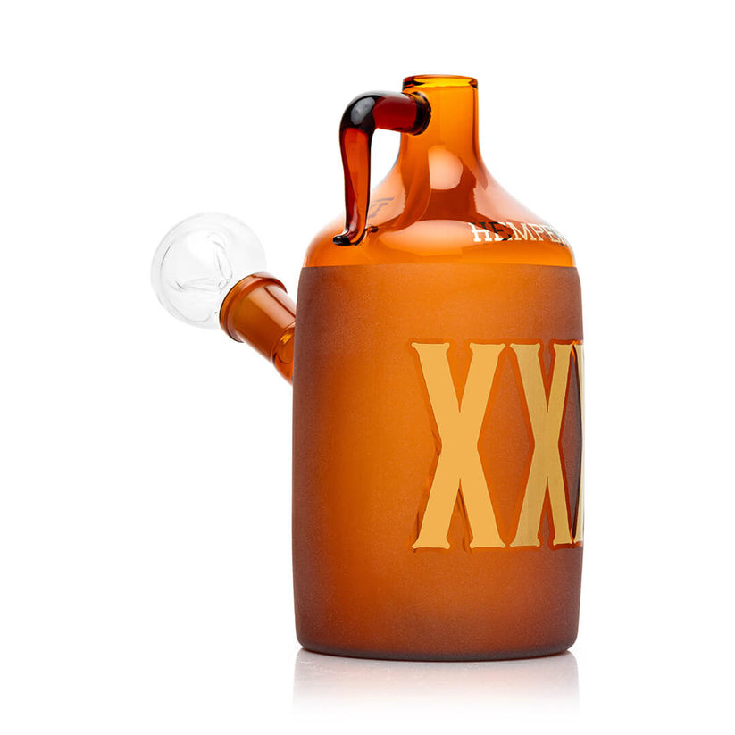 Hemper Wild West Moonshine Bottle Glass Bong – 5.5″