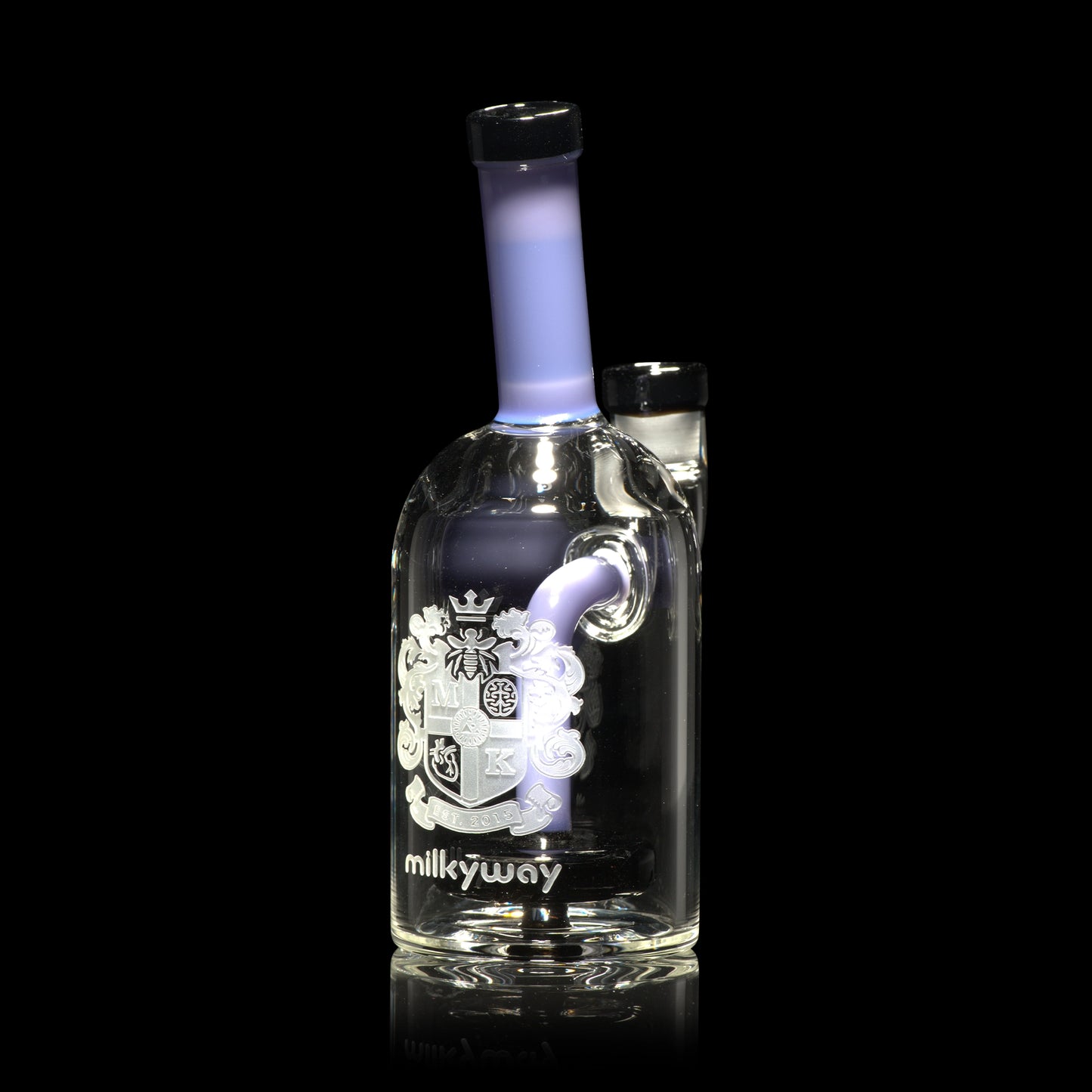 Coat of Arms 7" Dab Rig - Milkyway Glass