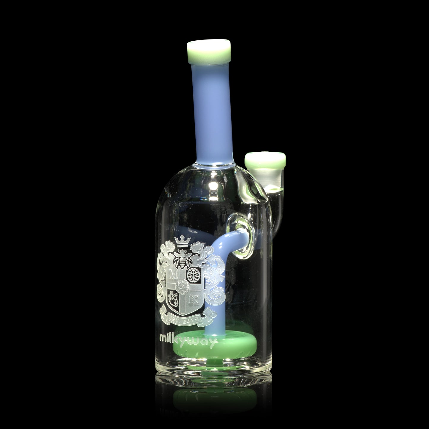 Coat of Arms 7" Dab Rig - Milkyway Glass