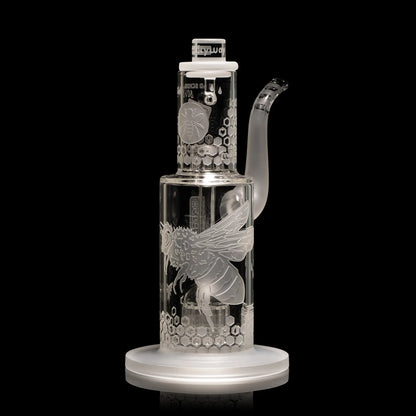 Hash Hive 9" Hash Rig - Milkyway Glass
