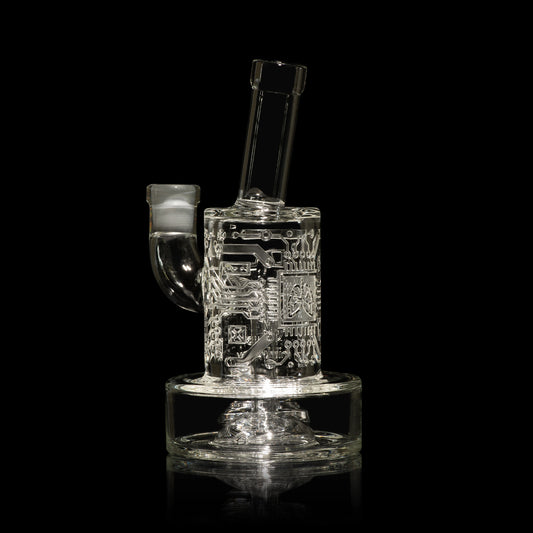 Air Circuit 7" Dab Rig - Milkyway Glass