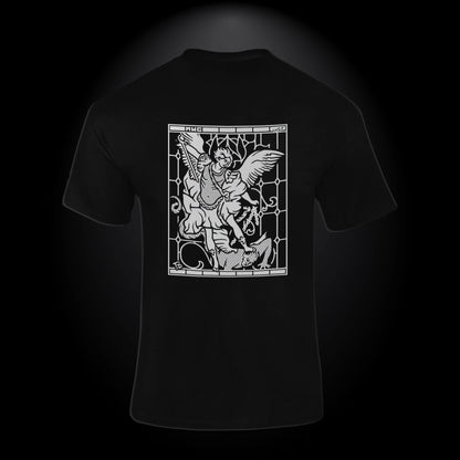 Archangel Cotton T-shirt - Milkyway Glass