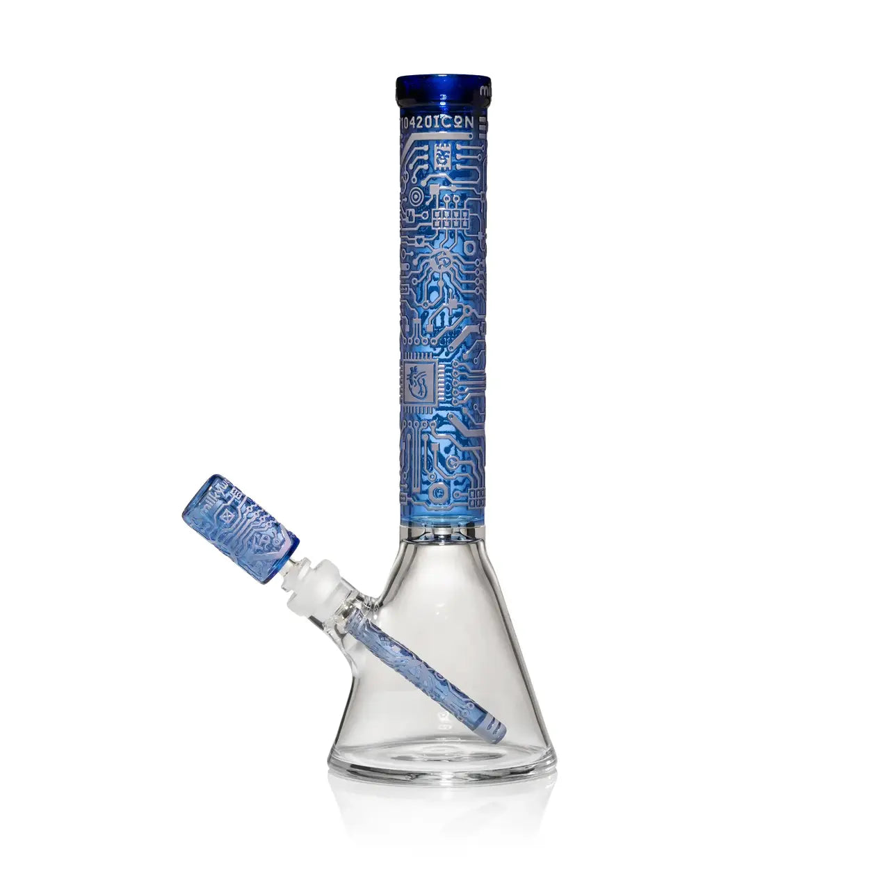 Circuitboard: Spectrum (Limited Edition) 16" Beaker Bong - Milkyway Glass