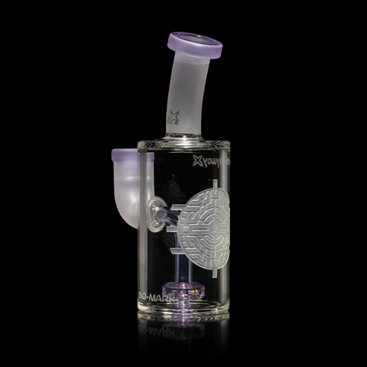 Bio-Seal 7" Dab Rig - Milkyway Glass