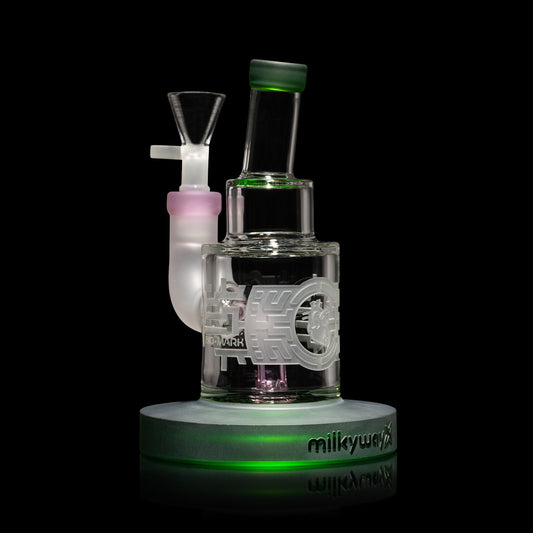 Bio-Mark Pulse 6" Dab Rig - Milkyway Glass