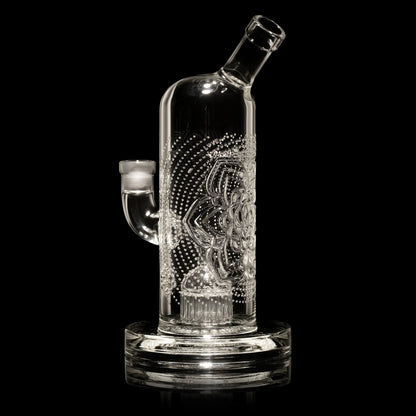 Chakra Level 1 8" Bubbler - Milkyway Glass