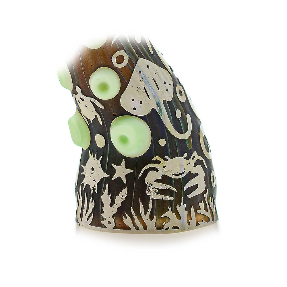 OCTOPUS TENTACLE CUSTOM GLASS ATTACHMENT FOR PUFFCO PEAK OG&PRO