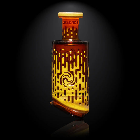 Cascade Wet Puffco Peak Attachment - Milkyway Glass