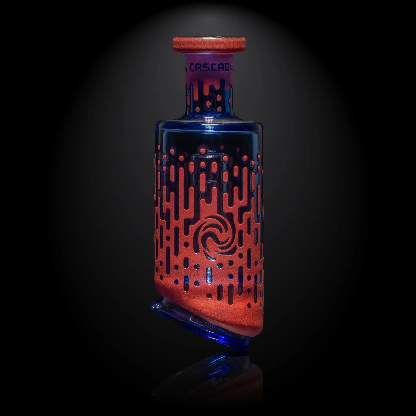 Cascade Wet Puffco Peak Attachment - Milkyway Glass