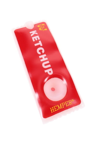 Hemper Weedonald’s Ketchup Packet Hand Pipe – 4″