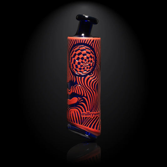 Illusion 1: Grandiose Wet Puffco Peak Attachment - Milkyway Glass