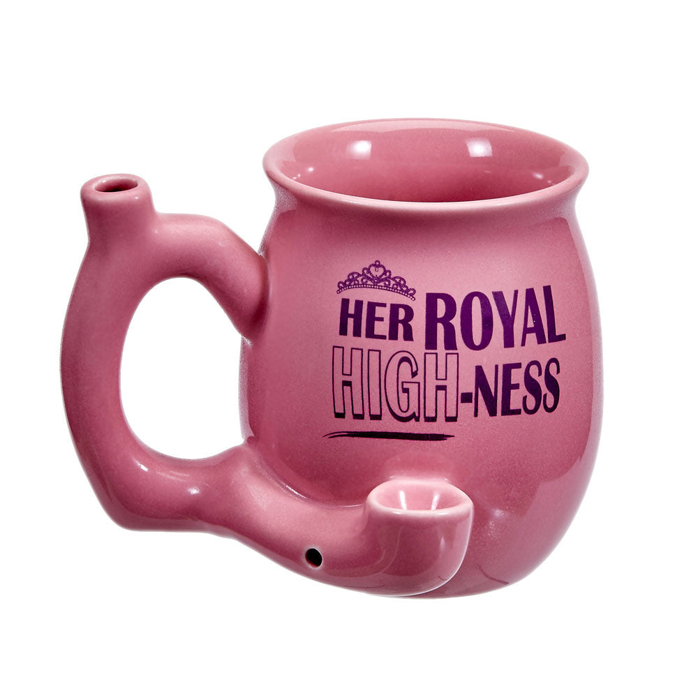 Roast & Toast Her Royal HIGH-Ness Ceramic Pipe Mug - 10oz - VaporizeUSA