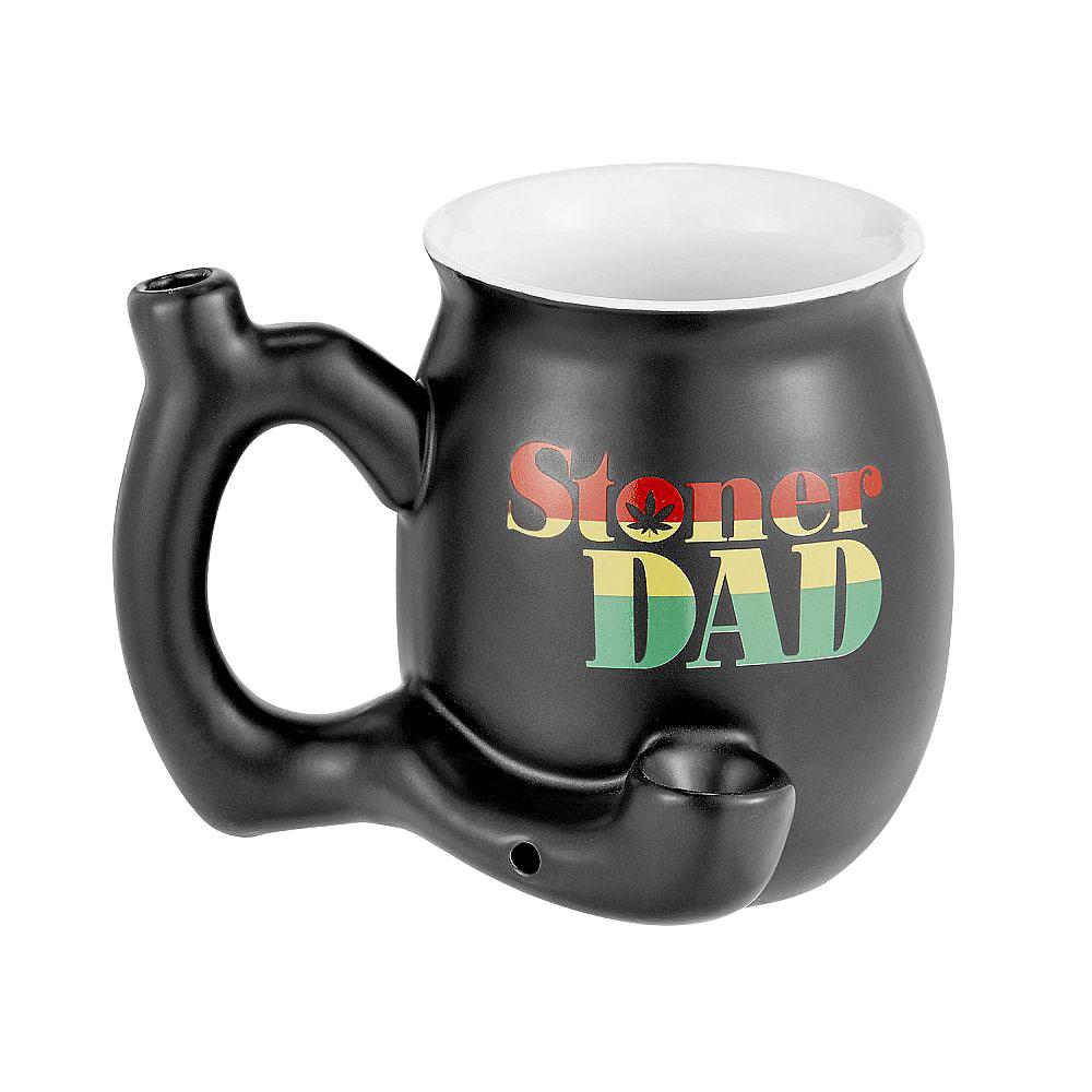 Stoner Dad Ceramic Mug Pipe - VaporizeUSA