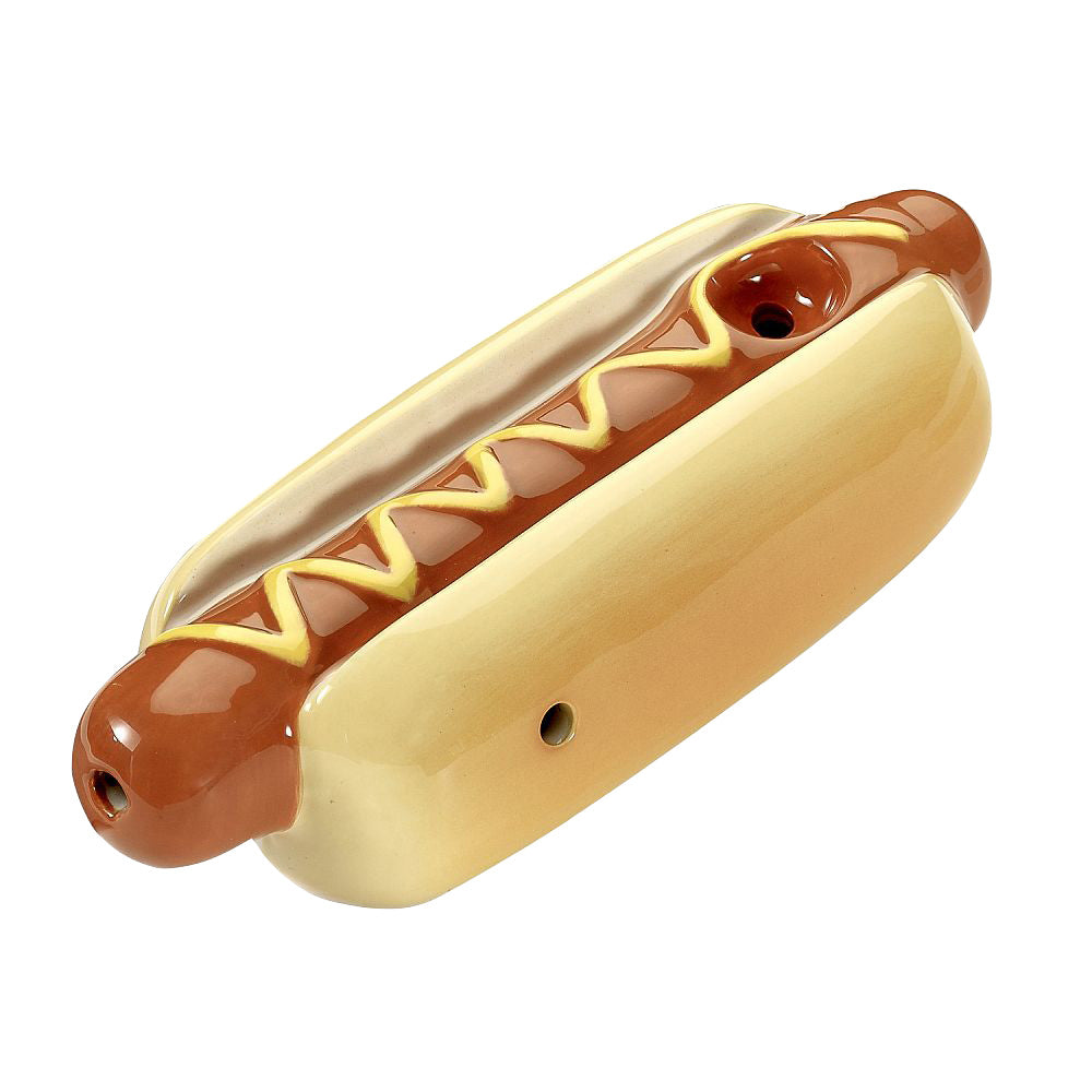 Roast & Toast Ceramic Hot Dog Pipe - 6.75"