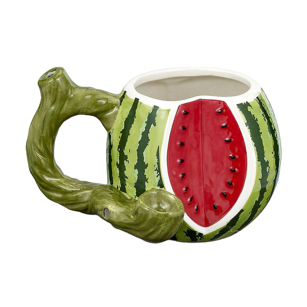 Watermelon Ceramic Pipe Mug - 18oz