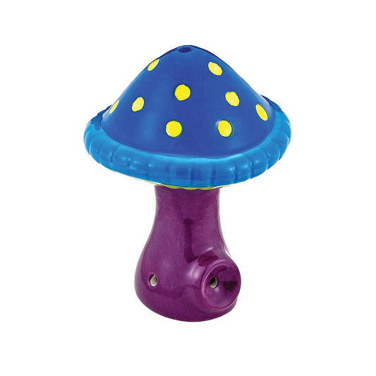 Mushroom Mini Ceramic Pipe - 3.5" - VaporizeUSA