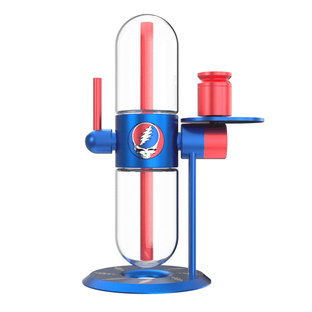 Stundenglass x Grateful Dead Kompact Gravity Infuser Water Pipe - 11.5" - VaporizeUSA