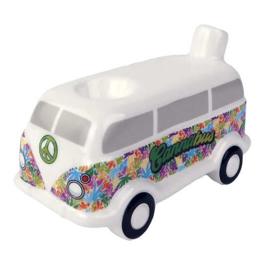 Wacky Bowlz Cannabus Ceramic Pipe - 4.5" - VaporizeUSA
