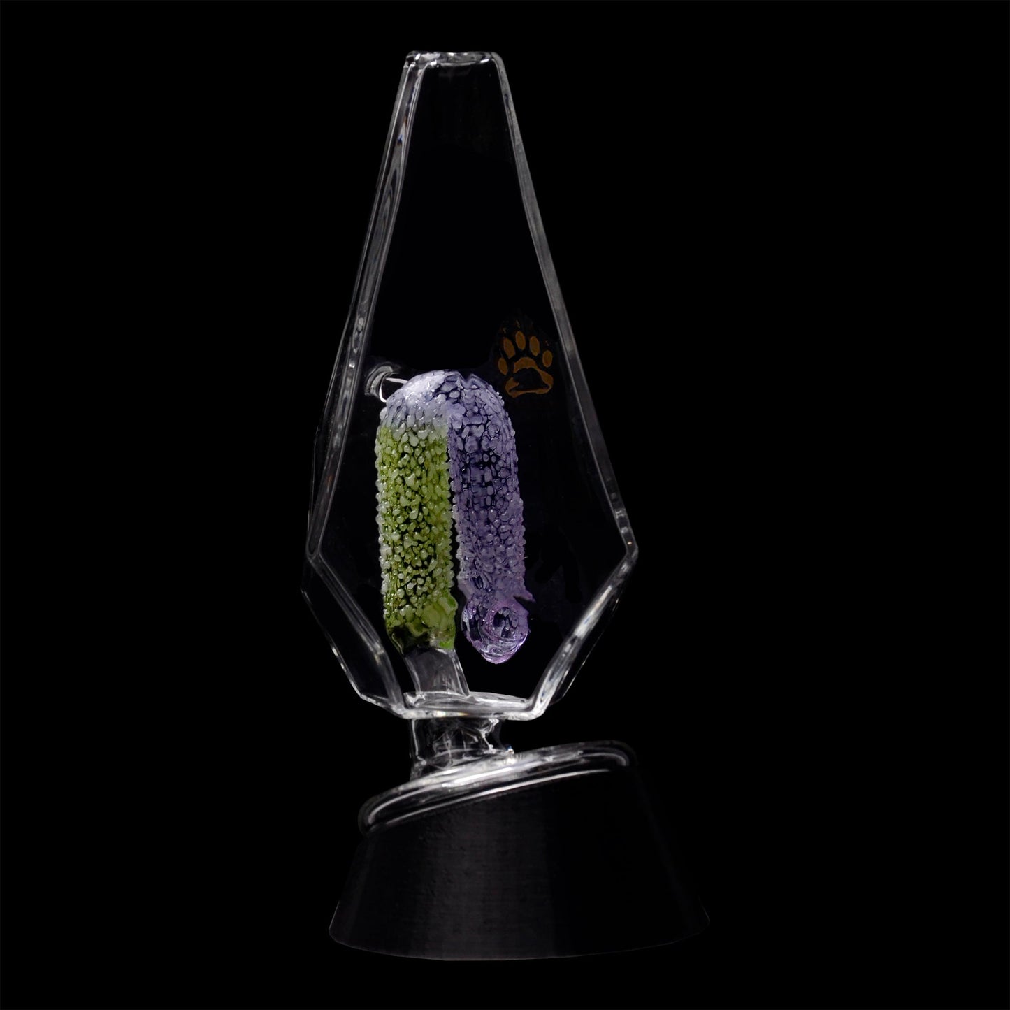 CaliBear Crystal Arch Puffco Peak Glass Attachment