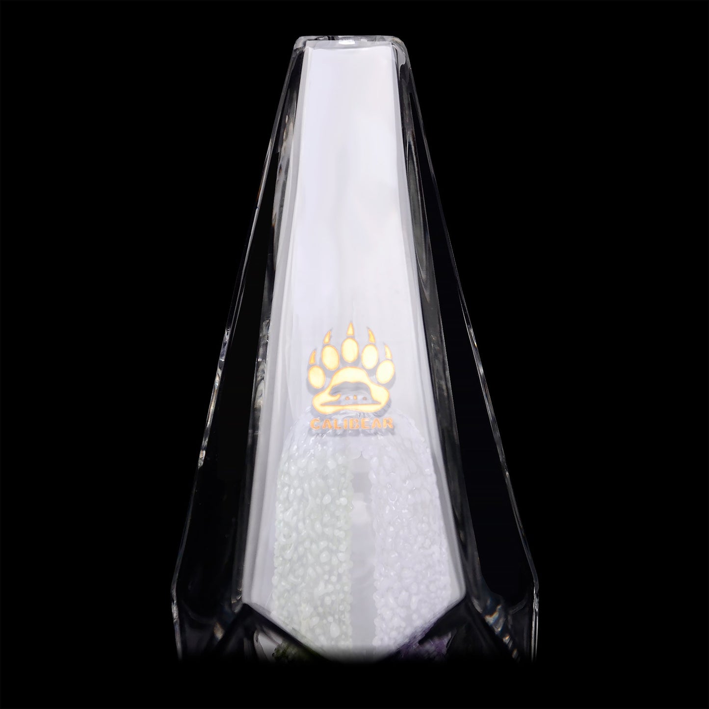 CaliBear Crystal Arch Puffco Peak Glass Attachment