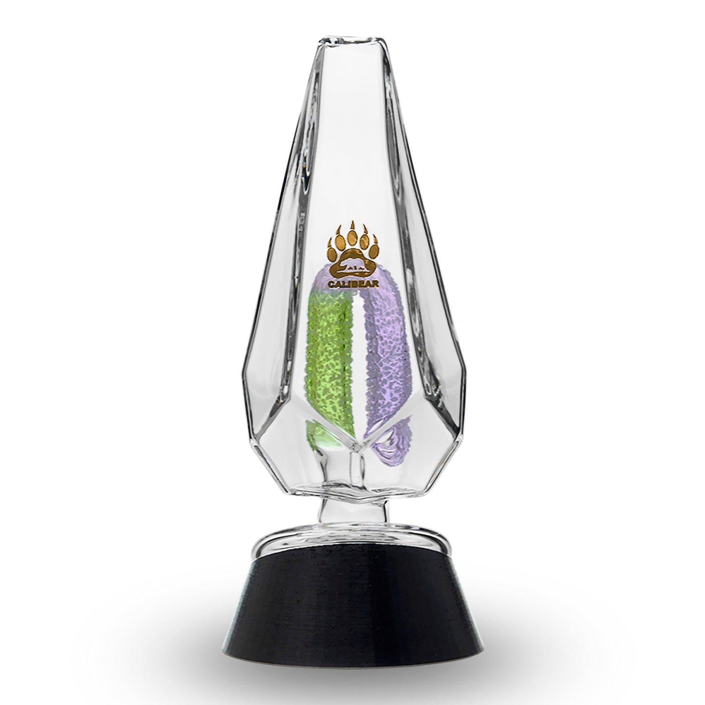 CaliBear Crystal Arch Puffco Peak Glass Attachment