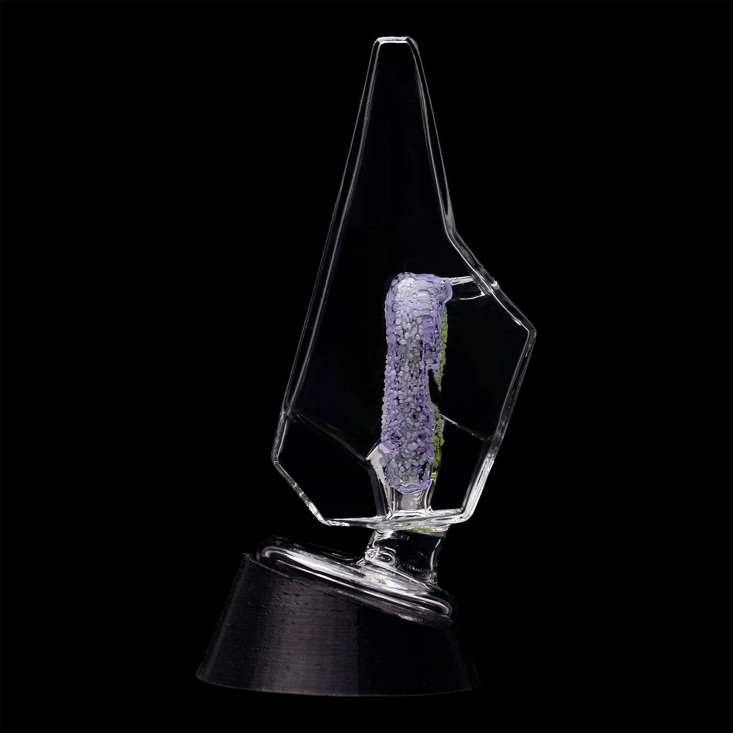 CaliBear Crystal Arch Puffco Peak Glass Attachment