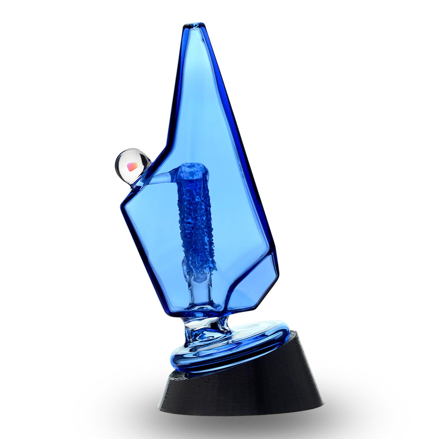 CaliBear Colored Glass Crystal Arch Puffco Peak Glass Attachment