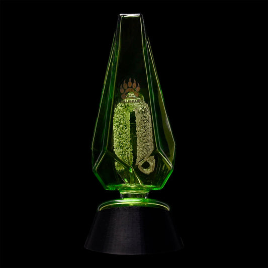 CaliBear Colored Glass Crystal Arch Puffco Peak Glass Attachment