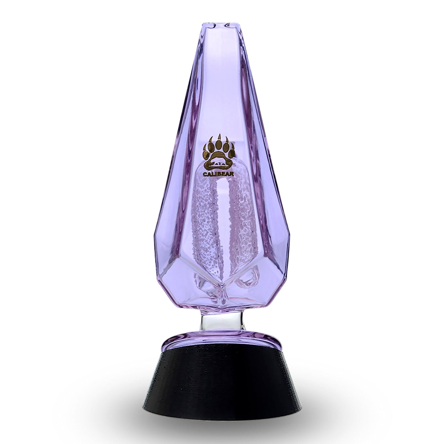 CaliBear Colored Glass Crystal Arch Puffco Peak Glass Attachment