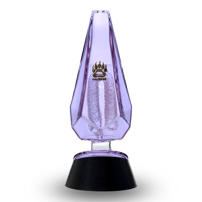 CaliBear Colored Glass Crystal Arch Puffco Peak Glass Attachment