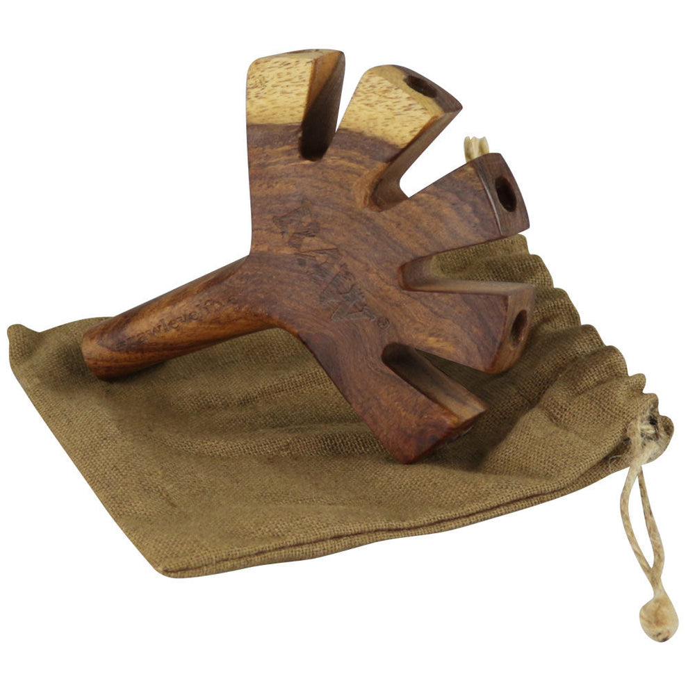 Raw Level 5 Wooden Cigarette Holder 4" VaporizeUSA