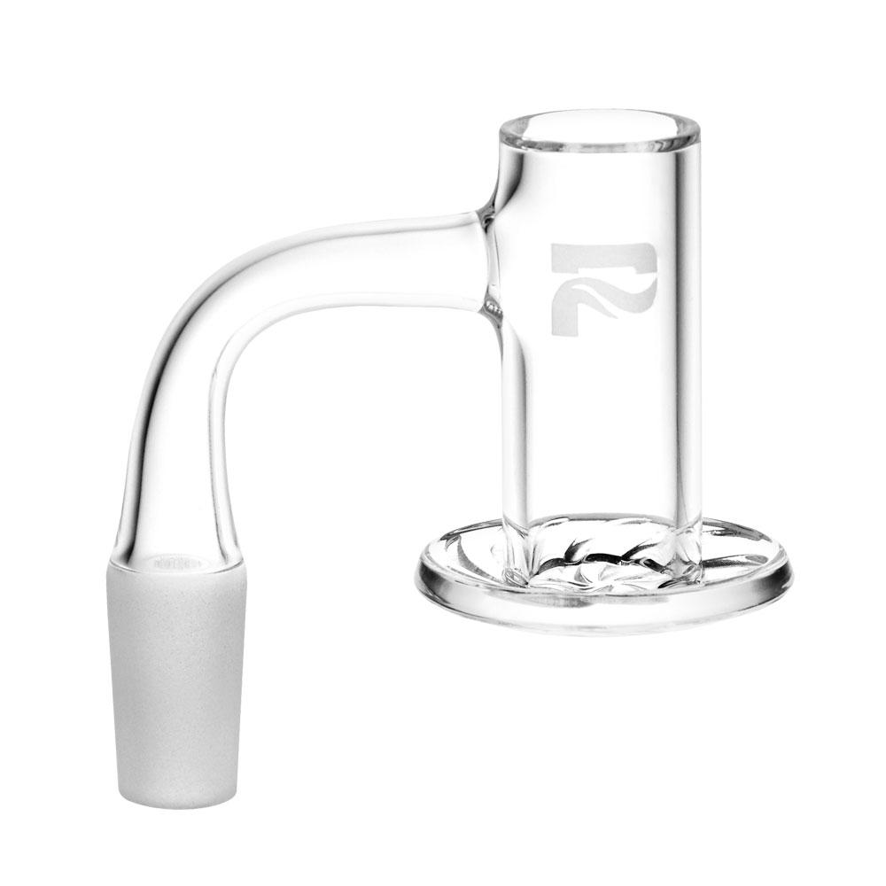 Bottle Style Glass Rig w/ Angle Cut Banger