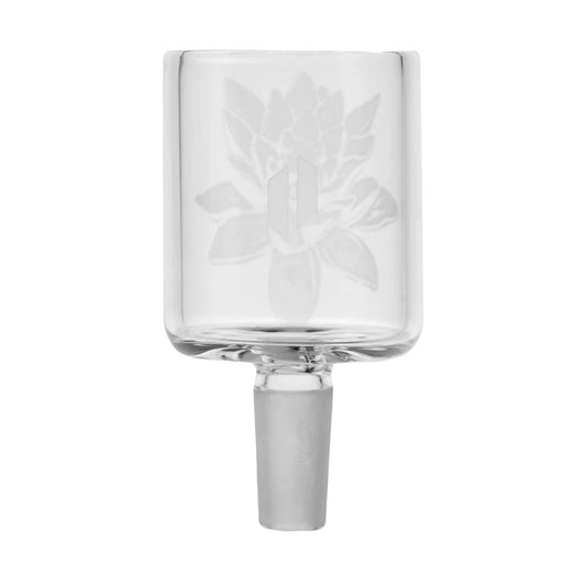 Empire Glassworks Etched Floral Water Pipe Attachment For Puffco Proxy | 14mm M