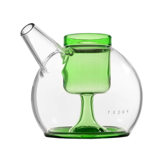 Puffco Proxy Ripple Glass Bubbler Attachment - 3.5" / Sage