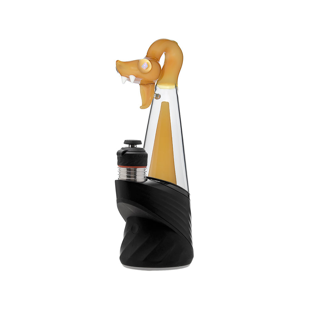 Calibear Spirit Snake Glass Attachment with Opal Eyes for Puffco Peak OG & Pro