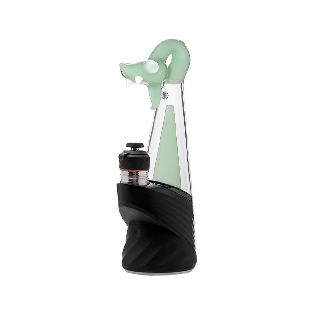 Calibear Spirit Snake Glass Attachment with Opal Eyes for Puffco Peak OG & Pro