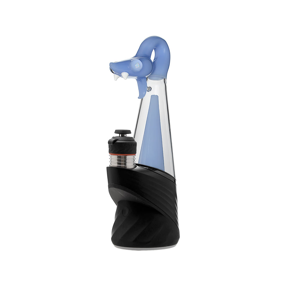 Calibear Spirit Snake Glass Attachment with Opal Eyes for Puffco Peak OG & Pro