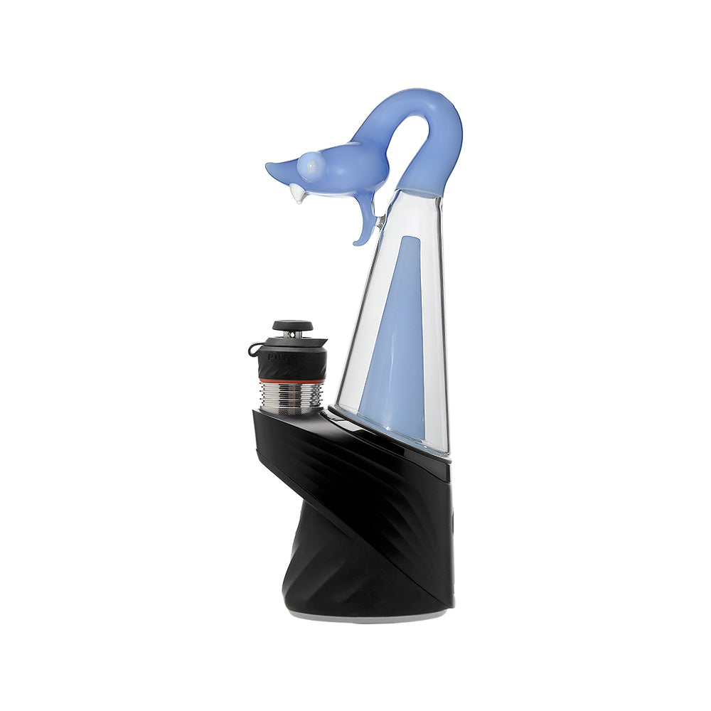 Calibear Spirit Snake Glass Attachment with Opal Eyes for Puffco Peak OG & Pro