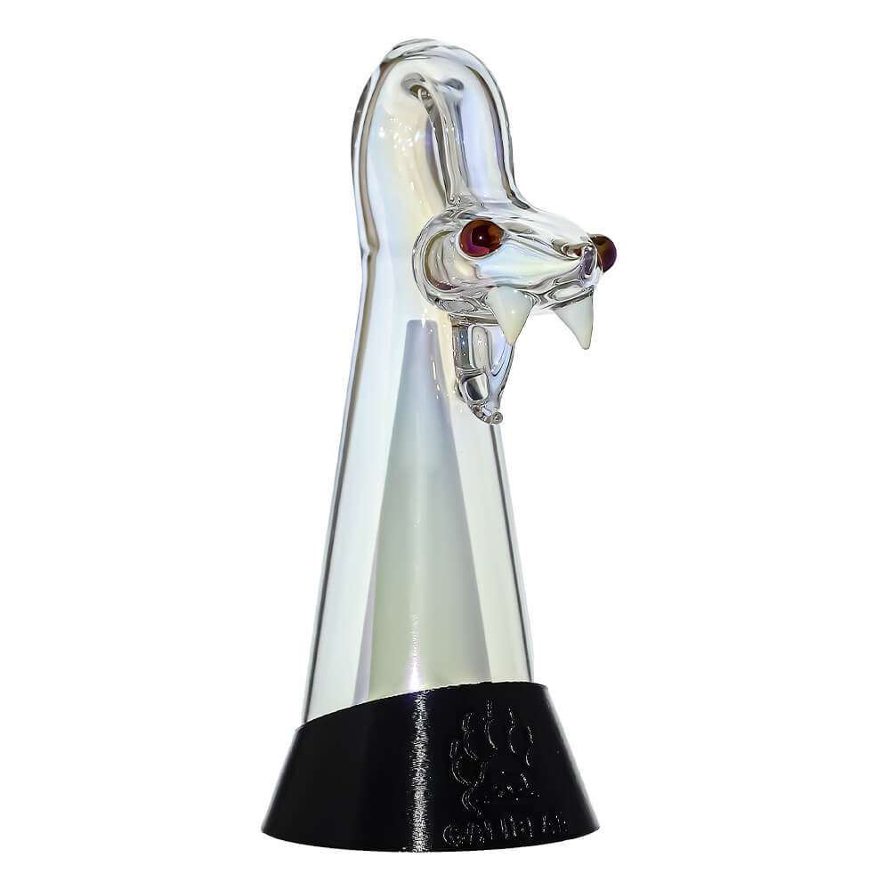 Calibear Spirit Snake Glass Attachment with Opal Eyes for Puffco Peak OG & Pro