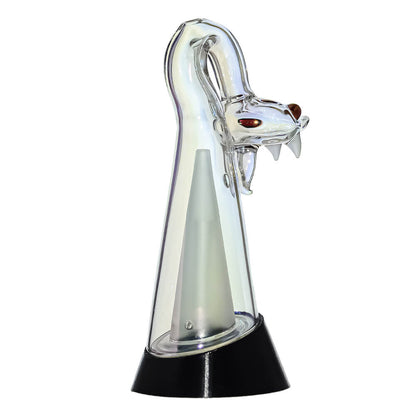 Calibear Spirit Snake Glass Attachment with Opal Eyes for Puffco Peak OG & Pro