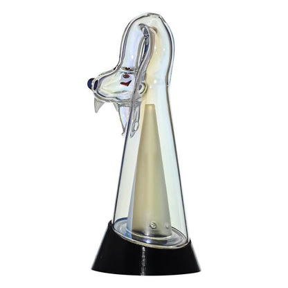Calibear Spirit Snake Glass Attachment with Opal Eyes for Puffco Peak OG & Pro