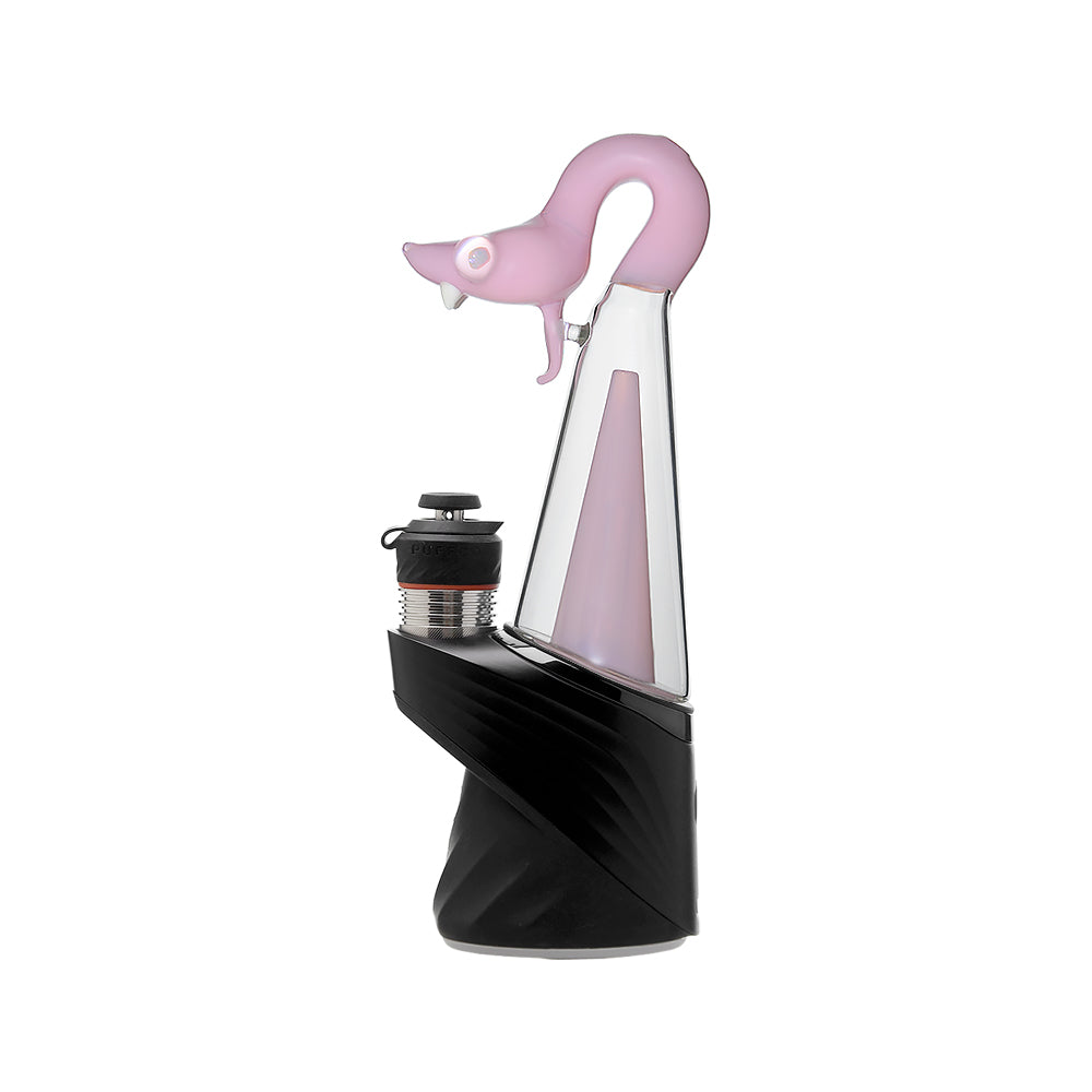 Calibear Spirit Snake Glass Attachment with Opal Eyes for Puffco Peak OG & Pro