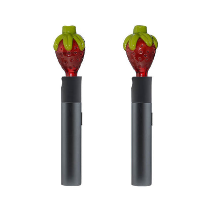 CALIBEAR GLASS STRAWBERRY PIVOT MOUTHPIECE
