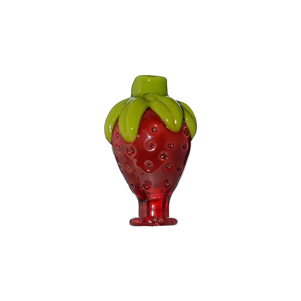 CALIBEAR GLASS STRAWBERRY PIVOT MOUTHPIECE